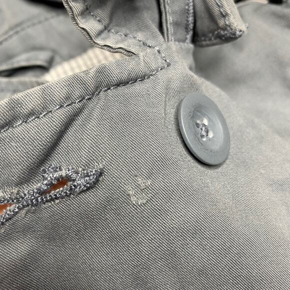 babyGap Hooded Trench Coat in a Grey Blue - Picture 8 of 8